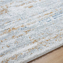 Sulma Solid and Border Light Gray Area Rug