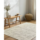 Shikita Modern Pearl Area Rug