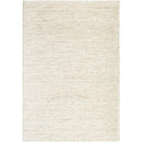 Christofer Solid and Border Light Beige Area Rug