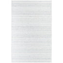 Precious Solid and Border Cream/Black Area Rug