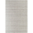 Ishaq Solid and Border Ivory/Tan Area Rug