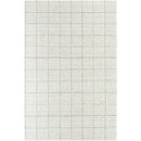 Ishaq Solid and Border Ivory Area Rug