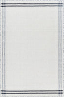 Janmichael Cottage Light Silver/Black Area Rug