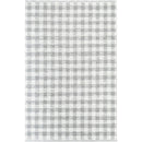 Jamaris Solid and Border Ivory Area Rug