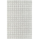 Jamaris Solid and Border Medium Brown Area Rug