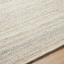 Janmichael Solid and Border Tan Area Rug
