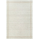 Janmichael Solid and Border Ivory Area Rug