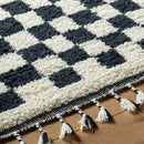 Klimmen Global Light Silver/Black Area Rug