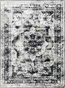 Hubert Traditional Black Area Rug