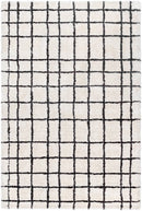 Alorton Modern White/Black Area Rug