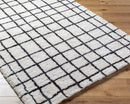 Alorton Modern White/Black Area Rug