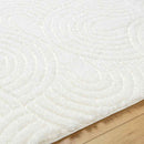 Shaquitta Modern Light Beige/Ivory Area Rug