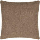 Cleophus Dark Brown Pillow Cover