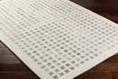 Virgie Modern Light Gray/Cream Area Rug