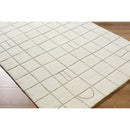Leshawn Modern Light Silver Area Rug
