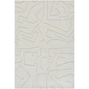Jillienne Modern White Area Rug