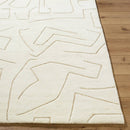Jillienne Modern White Area Rug