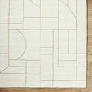 Benard Modern Off-White/Ash Area Rug