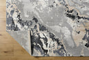 Katerina Modern Light Gray Area Rug