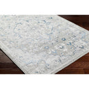 Shawnte Traditional Dark Blue Area Rug