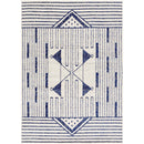 Neerijnen Modern Dark Blue Area Rug
