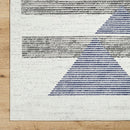 Plasmolen Modern Light Gray Area Rug