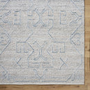 Mitul Modern Light Silver Area Rug