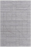 Corban Modern Slate  Area Rug