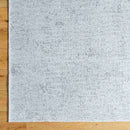 Tobey Solid and Border Light Sage Washable Area Rug