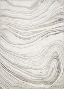 Morad Modern Light Gray Area Rug