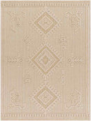 Jacquelynn Modern Light Brown Area Rug
