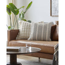 Eddy Light Silver Pillow Cover