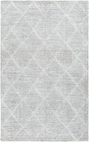 Yves Global Light Silver Area Rug