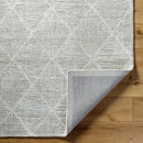 Yves Global Light Silver Area Rug
