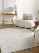 Yves Global Light Silver Area Rug