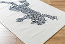 Santania Modern Black/Cream Area Rug