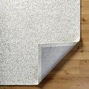 Shiann Modern Light Silver Area Rug