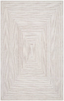 Antwann Modern Light Silver Area Rug