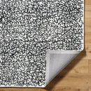 Meriah Modern Black/Cream Area Rug