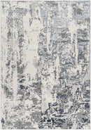 Elin Modern Slate Gray Area Rug