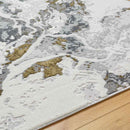 Nataya Modern Light Gray Area Rug