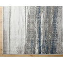 Jessicah Traditional Dark Blue Area Rug