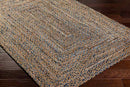 Ervey Modern Medium Brown Area Rug