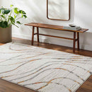 Nakeia Modern Light Beige Area Rug