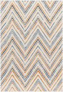 Megin Modern Denim Area Rug
