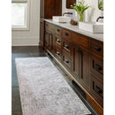 Teddy Traditional Dark Brown Washable Area Rug
