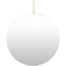 Shauntay Modern Gold Wall Mirror