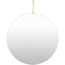 Shauntay Modern Gold Wall Mirror