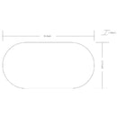 Soyla Modern White Wall Mirror