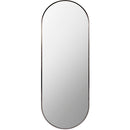 Ellyn Modern Black Wall Mirror